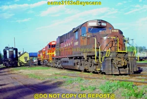 OS LAKE SUPERIOR & ISHPEMING RR ALCO RSD15'S ALLIGATOR 2403 PRESQUE ISLE MI 1988 - Picture 1 of 1