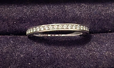 Pandora Retirado Rosa Circonita Circonita Radiante Corazones Anillo Esmalte S925 ALE Talla 50 Foto 1 de 3