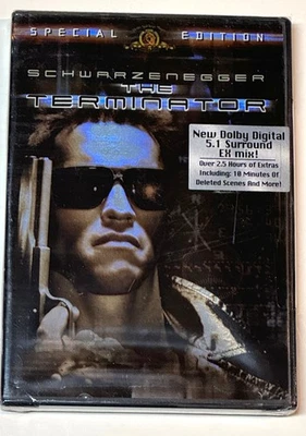 THE TERMINATOR  RARE SPECIAL EDITION DVD SCHWARZENEGGER Classic Holographic - Image 1 of 2