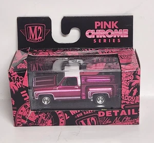 M2 MACHINES 76 Chevrolet Silverado Chevy Sport R01 Pink Chrome Series 1/64 - Picture 1 of 5
