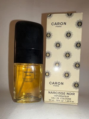 Perfume Colonia Caron Narcisse Noir 1,69 OZ 50 ML EDC De colección Raro   Foto 1 de 3