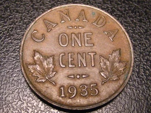 1935 & 1936 Canadian Cents You Get 2 Coins - Picture 1 of 8