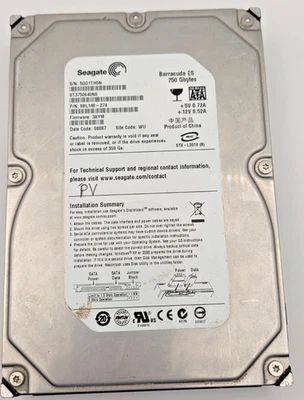 Seagate ST3750640NS Barracuda ES 750GB 7200RPM SATA 16MB 3.5" Internal HDD - Image 1 of 4