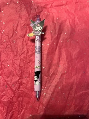 Sanrio Kuromi 笔 卡通人物 笔 写作 日志 学校用品 可爱 — 第 1/4 张图片