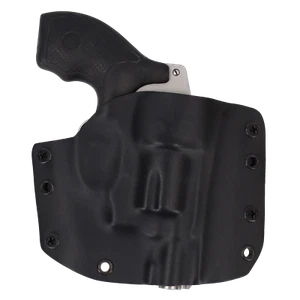 OWB Boltaron Holster for Revolver Models - Matte Black - Picture 1 of 5