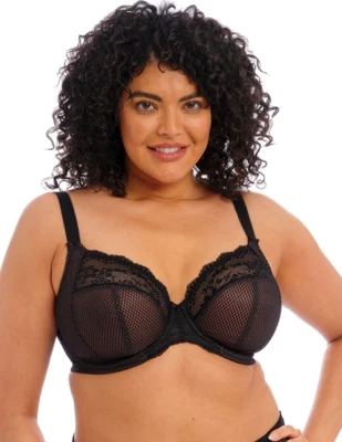 ELOMI CHARLEY EL4382 BLACK PLUNGE BRA - Image 1 of 4