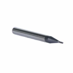 1MM Tungsten Carbide End Mill 4 Flute HRC50 50MM Length Flat Bottom 4MM Shank - Picture 1 of 1