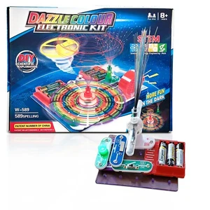 “Dazzle Color” Electronic Kit For Kids- STEM Learning 8+ (16 Diff. Accessories) - Picture 1 of 3