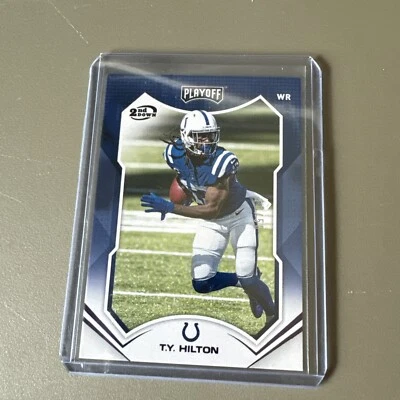 2021 Panini Playoff - 2nd Down #58 T.Y. Hilton /50 Indianapolis Colts - Image 1 of 3