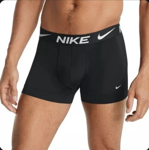 Nike DRI-FIT Essential Boxer Slip Uomo Microfibra Elasticizzato Nero XL - Foto 1 di 1