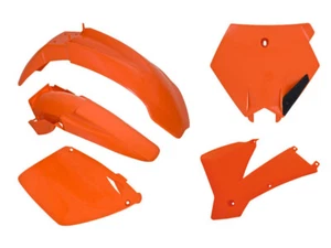 RTECH PLASTIC KIT K ORANGE KTM SX 250 2001-2002 - Picture 1 of 1