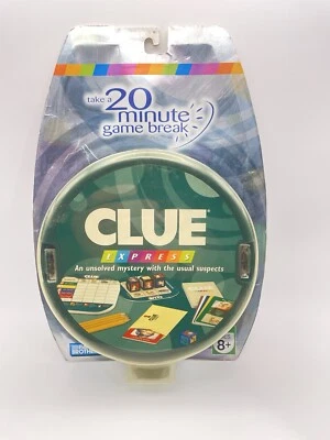 Clue Express Board Game from Parker Brothers 2007 (Travel Game) New & Sealed - Image 1 of 3