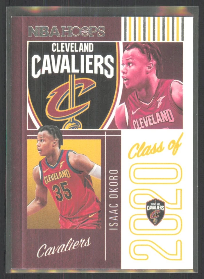 2020-21 Panini NBA Hoops Class of 2020 Isaac Okoro Rookie #14 - Image 1 of 2