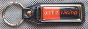 Aprilia Racing long Porte-clés key ring Schlüsselanhänger - Picture 1 of 1