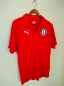 Puma Red Devils Football Academy Polo Shirt Sz S - Picture 1 of 12