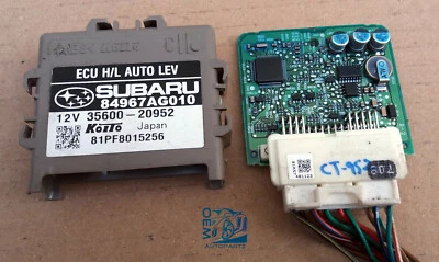 SUBARU LEGACY MK4 OUTBACK HEADLIGHT LEVEL CONTROL 84967AG010 35600-20952 - Image 1 of 4