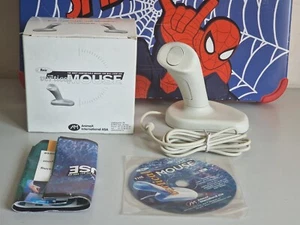 Vertical Ergonomic PC Mouse Vintage Anir PS/2 Connector Plug With Box Animax - Picture 1 of 18