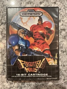 Forgotten Worlds (Sega Genesis, 1989) CIB Cleaned Tested - Picture 1 of 19