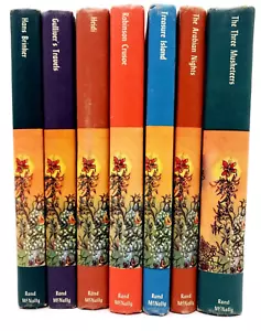 Robinson Crusoe Windermere Readers Adventure Books - 1954 Rand McNally Edition - Foto 1 di 20