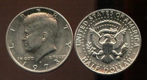 1973-D MEZZO DOLLARO KENNEDY (RK994) Bella moneta - Foto 1 di 1