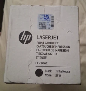 Cartucho de impresión negro HP 78A CE278AC genuino para LaserJet Pro P1566 P1606 - Nuevo - Imagen 1 de 5