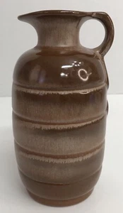 Vintage Frankoma Keramik Kanne Sirup Krug braun #831 - Bild 1 von 10