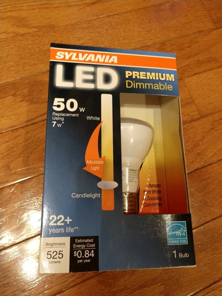 4-pack - Sylvania LED 7W Dimmable Flood R20 Light Bulb Energystar  - Image 1 of 4