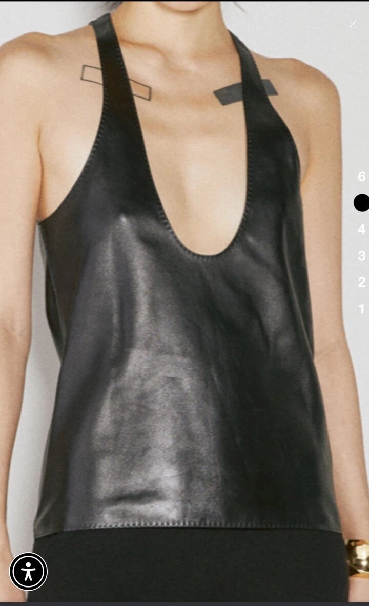 トップス 2012 SAINT LAURENT PARIS Snake tank top 19362070_55741965_1000.jpg