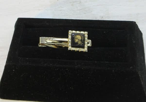 PROFILE of WARRIOR SOLDIER with OPEN DESIGN Men's Tie Clip Tie Clasp Bar ~ - Picture 1 of 6