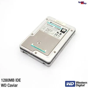 Ide Ata Hdd Western Digital Wd Caviar 21200 1.28gb Wdac21200-07h Hard Drive - Picture 1 of 3