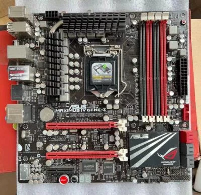 ASUS Z68 Maximus IV GENE-Z / Maximus IV GENE-Z/GEN3 DDR3 Motherboard LGA1155 - Image 1 of 2