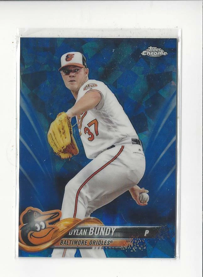 2018 Topps Chrome Baseball Sapphire Refractor Singles (1-250) - You Choose - Image 1 of 1