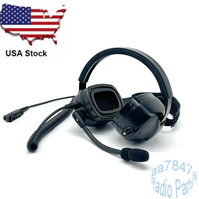 Heavy Duty Noise Canceling Dual Muff Headset Earpiece for XPR3300 XPR3500 DP2400 - Image 1 of 4