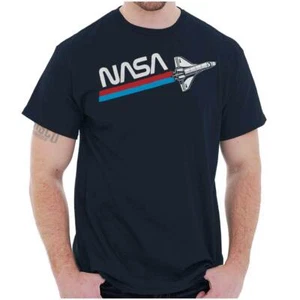 NASA Worm Logo American Space Shuttle Graphic T Shirt Men or Women - Picture 1 of 9