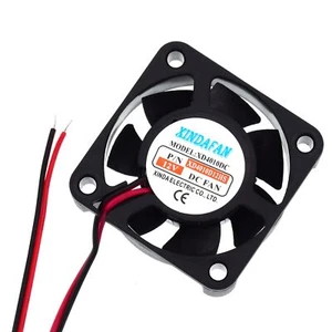 Xinda Miniatur Lüfter 40 x 40 x 10 mm, Mini Ventilator, 12 V / DC, 12,75 m³/h - Bild 1 von 5