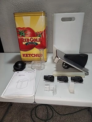 A* New Ketchup Dispensers BULK DISCOUNTS 1.5 Gallon Stainless Steel Server 07624 - Image 1 of 4