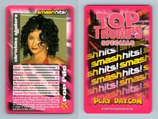 Christina Aguilera Smash Hits! Popstars 2 2003 Top Trumps Specials Card