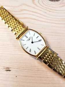 Longines La Grande Classique Ladies L4.205.2 Gold PVD Tonneau - 22mm - Picture 1 of 9
