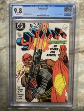 Superman 4 Vol 2 (Byrne 1987) CGC 9.8 1st Appearance Bloodsport Suicide Squad