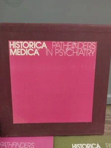 vintage rare historica medica book 1973 pathfinders in phychiatry - Imagen 1 de 6