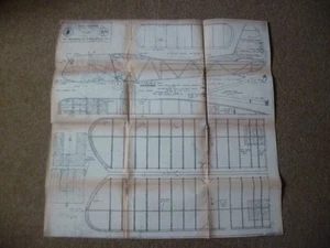 The Aeromodeller Plans Service Ltd plan for Waco Hadrian designed by C. J. Lee - Picture 1 of 4