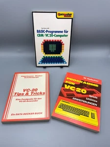Bücher für "Commodore VC-20 VIC-20": Basic-Programme / Tips & Tricks / Programme - Bild 1 von 24