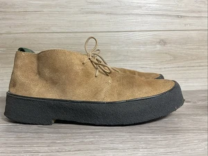 Stivali Playboy Chukka Steve McQueen da uomo US 10 EU44 scamosciati marroni casual preppy - Foto 1 di 17