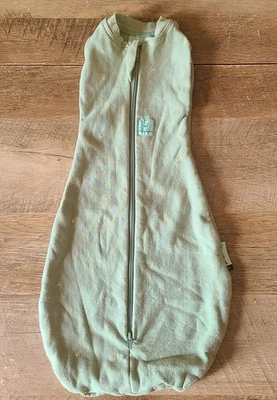 ErgoPouch Cocoon Swaddle Organic Cotton Baby Sleep Bag Size Newborn - Green - Image 1 of 4