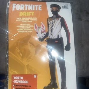 Disfraz Fortnite Drift, Juvenil L 10-12 NUEVO Con Máscara - Imagen 1 de 2