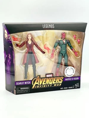 Marvel Legends SCARLET WITCH VISION Toys R Us exclusivo de lujo paquete de 2 2017 Foto 1 de 3