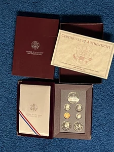 1996 Prestige Proof Set KEY date/set With Atlanta Centennial Olympic Games PF $1 - Bild 1 von 8