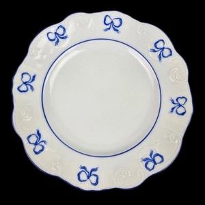 Vista Alegre Ruban blaue Schleife Details Brot Butter Teller ~ 6" Ersatz MANGEL - Bild 1 von 5