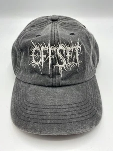 Baseballmütze Kappe Offset Logo grau Herren Erwachsene Einheitsgröße - Bild 1 von 6