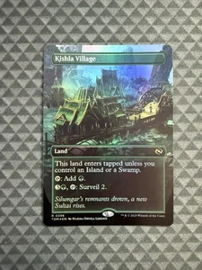 Magic The Gathering Kishla Village #0396 Lámina Sin Fronteras Raro Tarkir: Dragonstorm (TDM) - Imagen 1 de 4